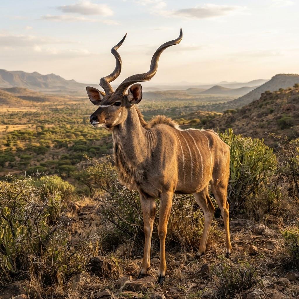 Abyssinian Greater Kudu
