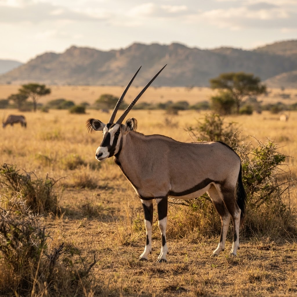 Fringe-eared Oryx