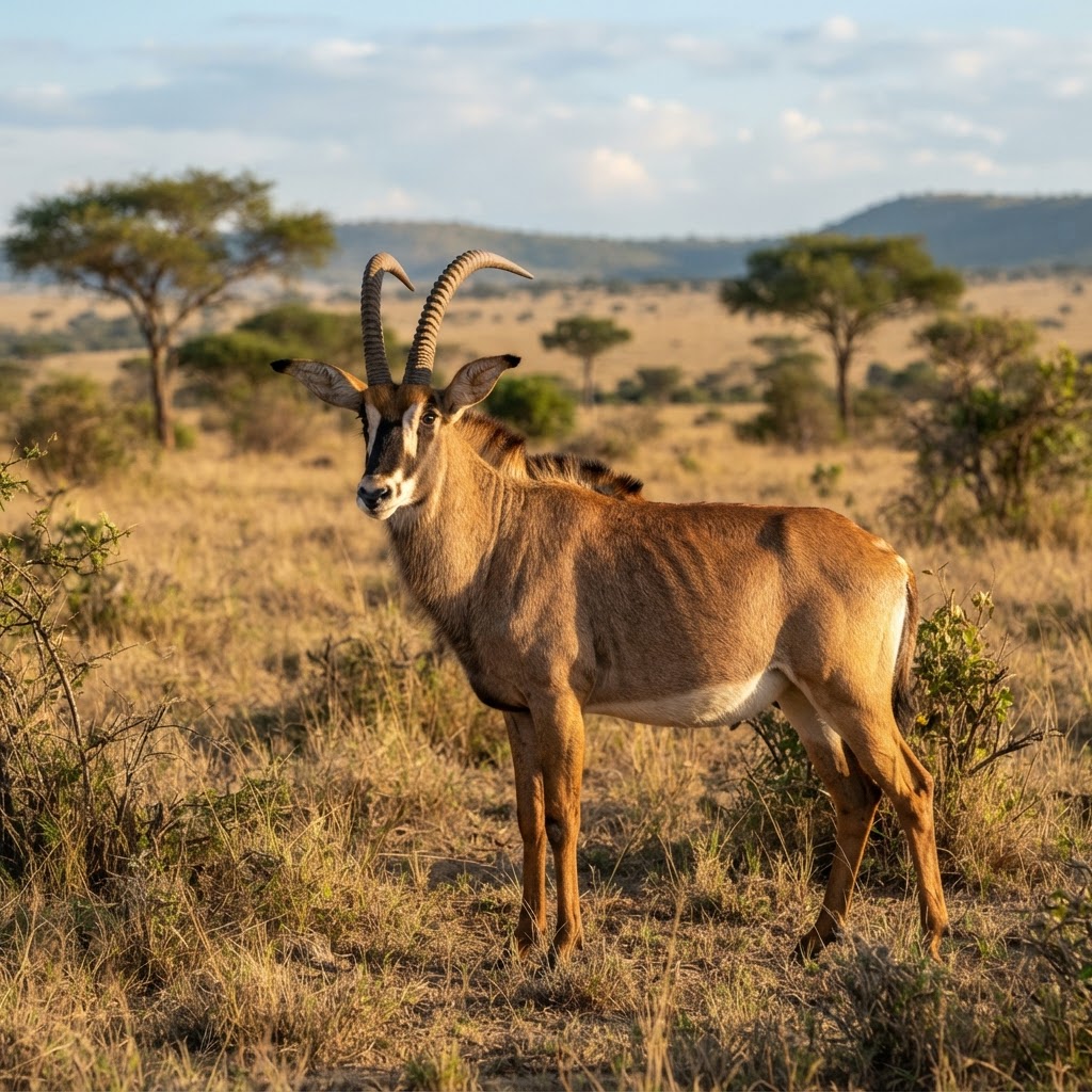 East African Roan Antelope
