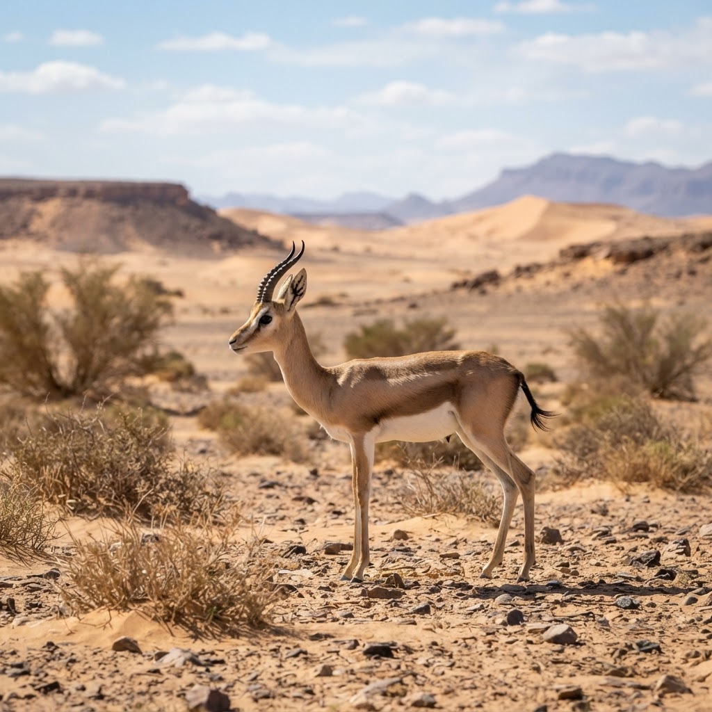 Sahara Dorcas Gazelle