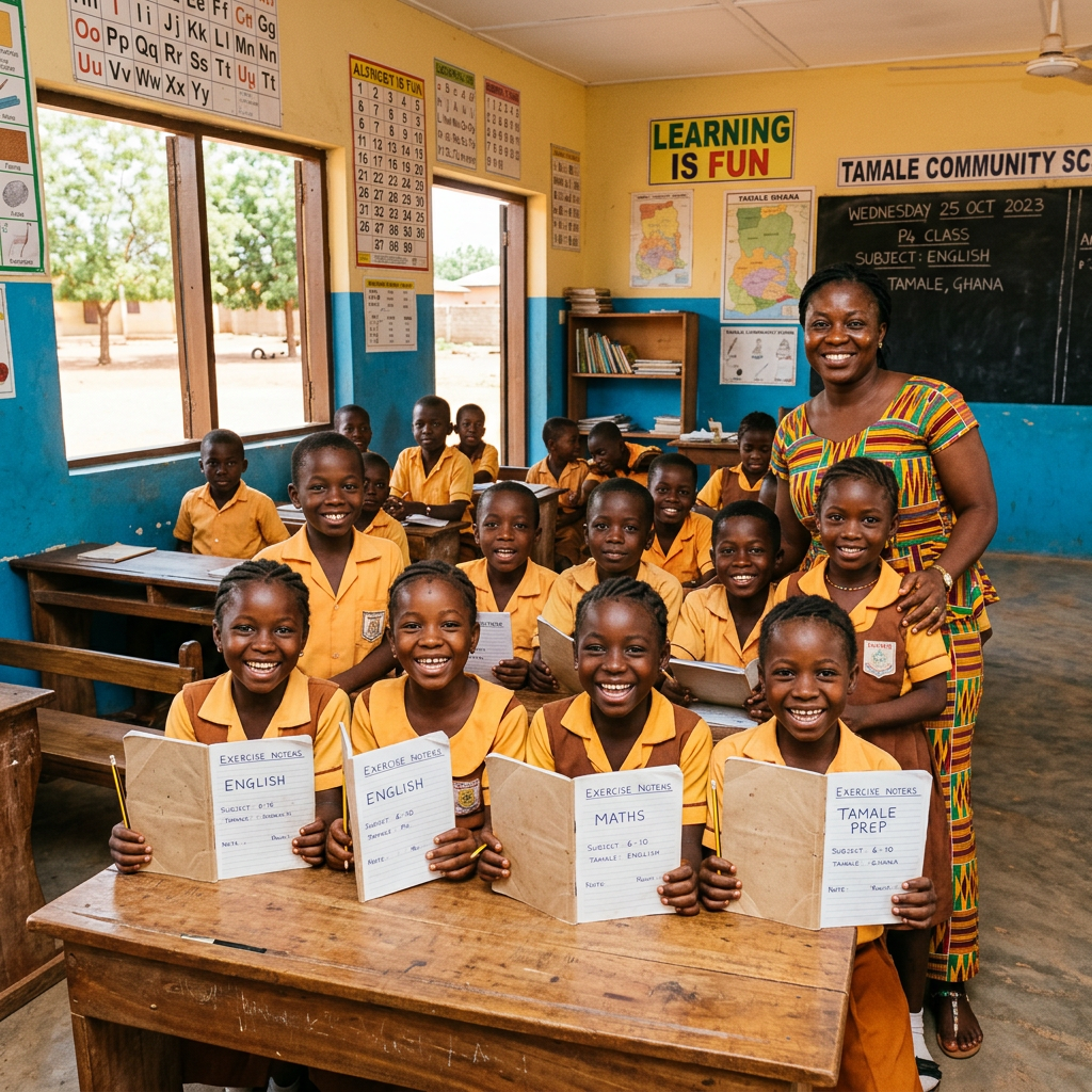 Send 20 Children to School in Tamale