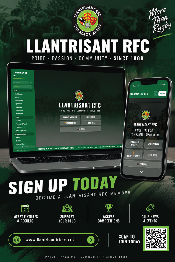 Llantrisant RFC Website & App