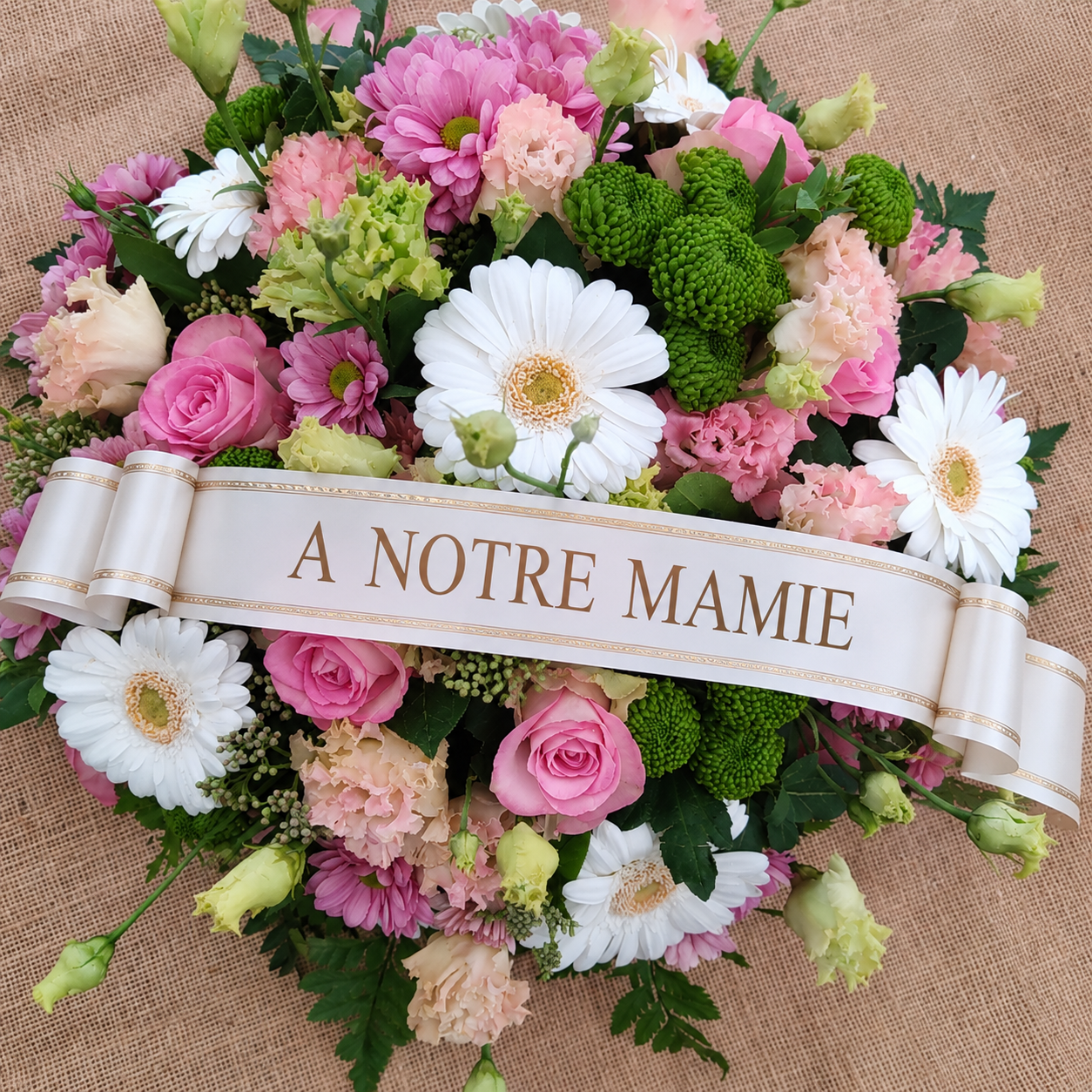 🌿 Coussin floral “Printemps du Souvenir”