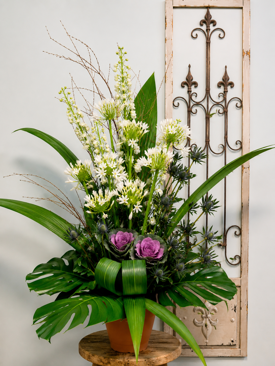 Arrangement de fleurs nature