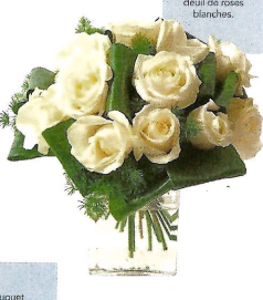 bouquets de Roses Blanches