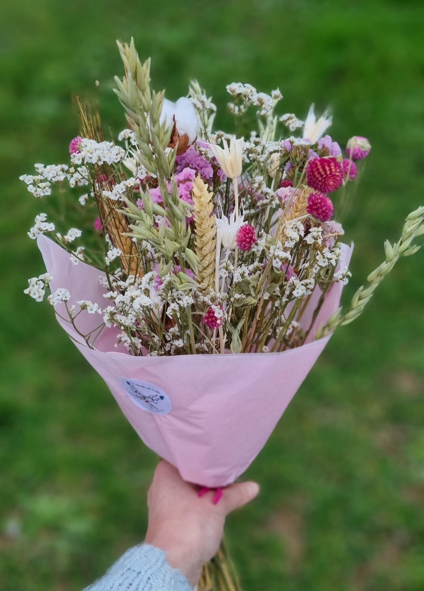 Bouquet fleurs séchées (petit)