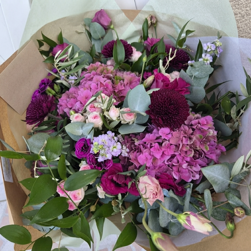 bouquet couleurs au choix