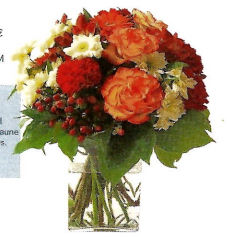 Bouquet orangé