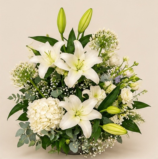 COUSSIN DE FLEURS FRAICHES