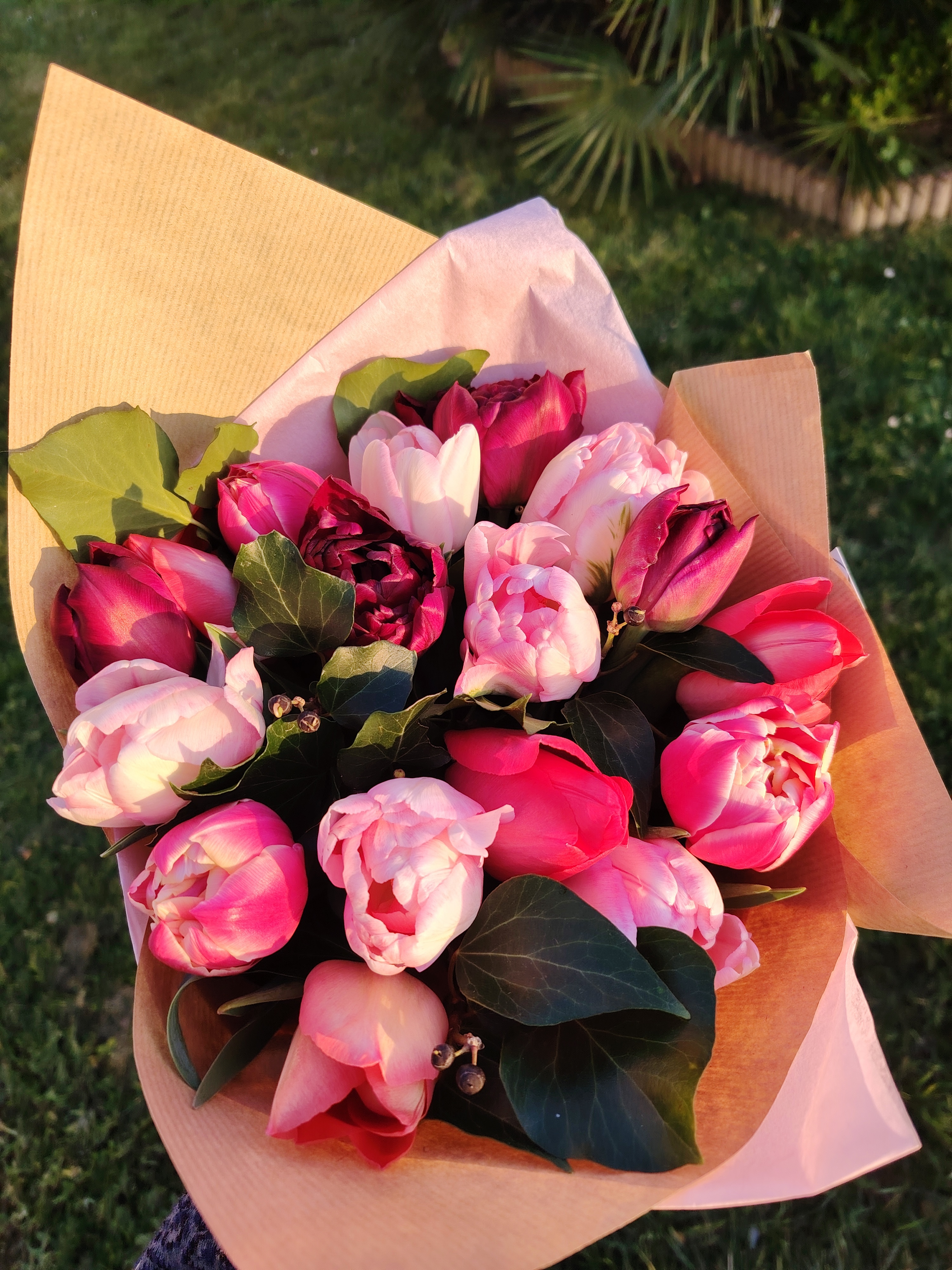 Bouquet fleurs fraîches (gros)