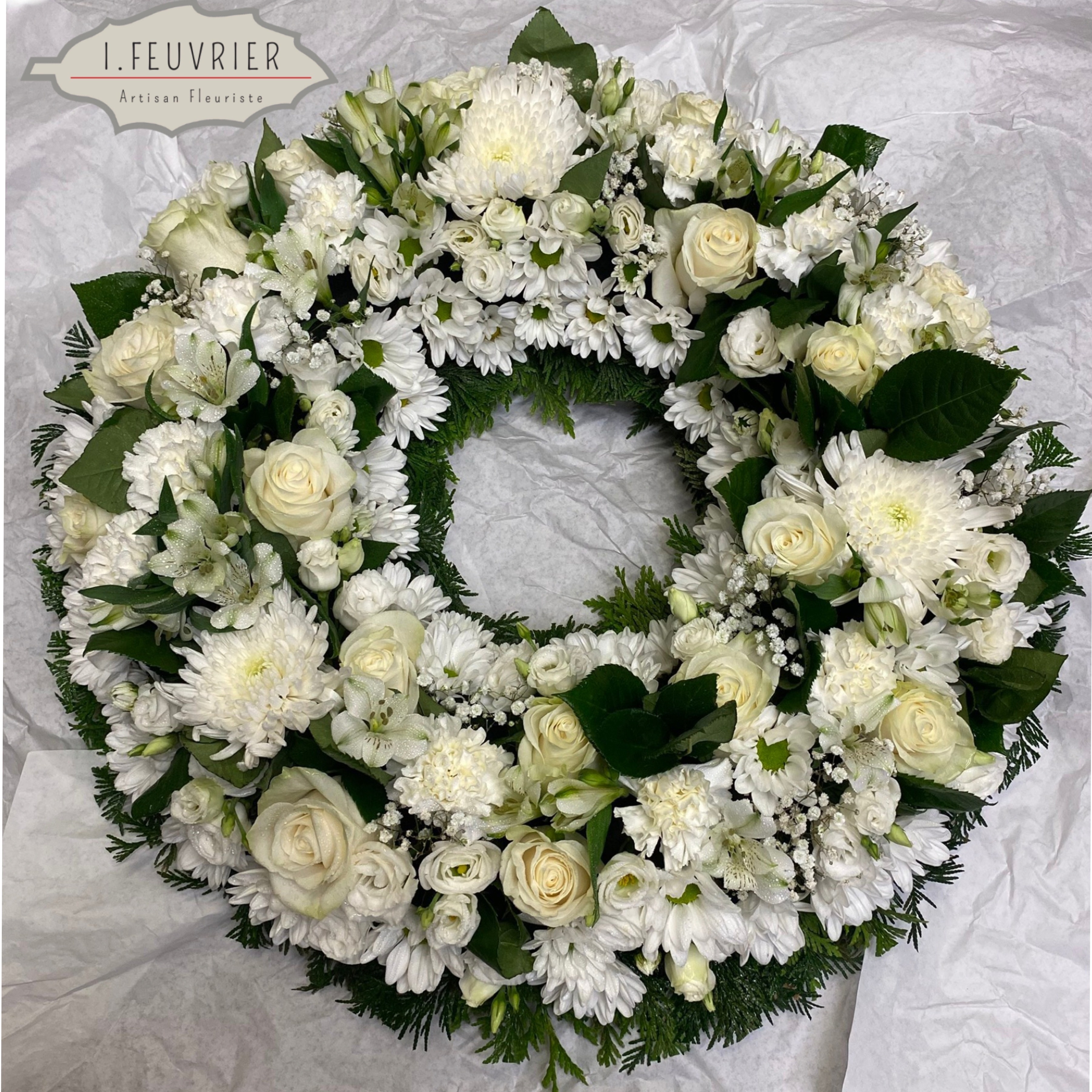 Couronne à plat