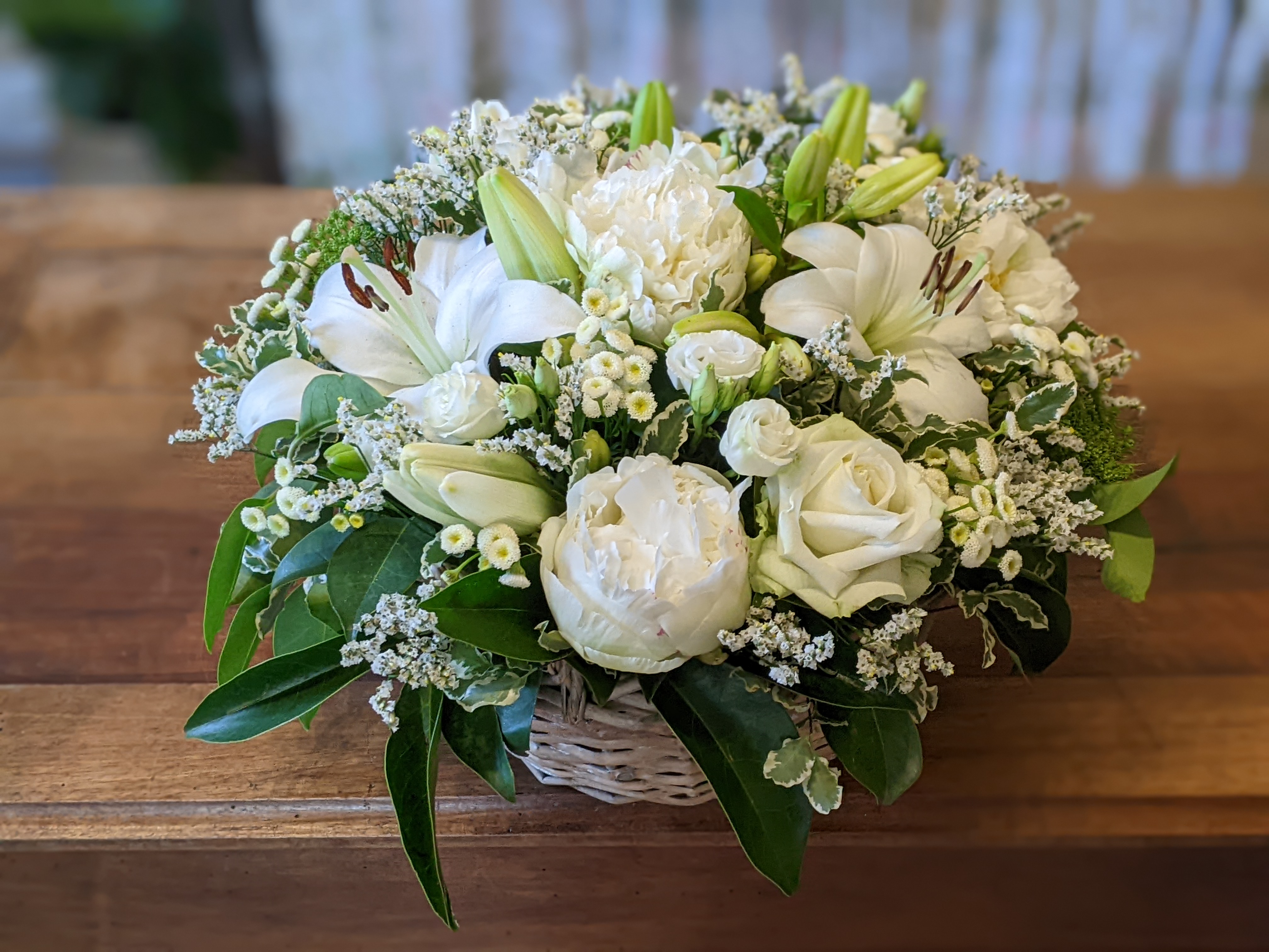 Coussin blanc