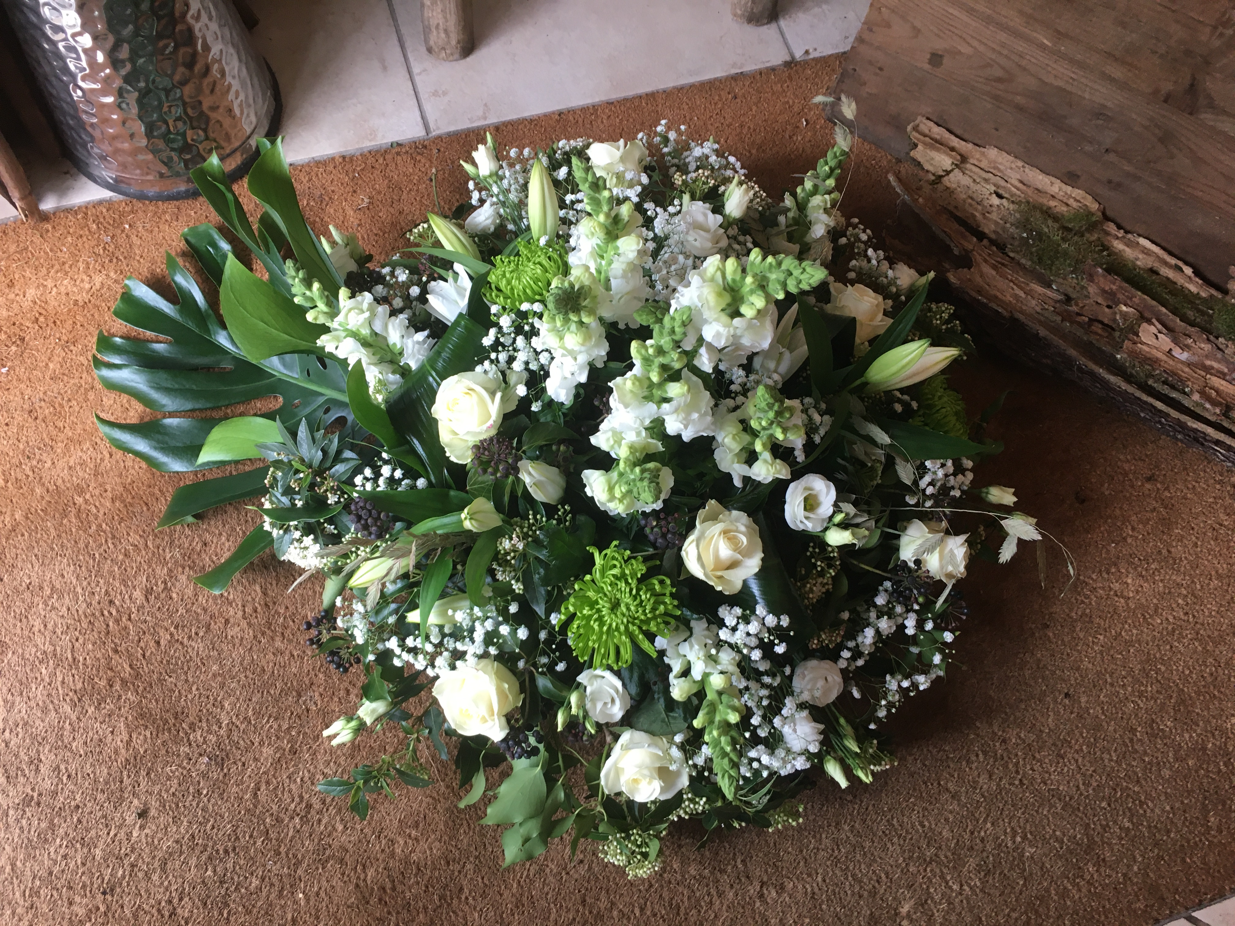 Coussin blanc