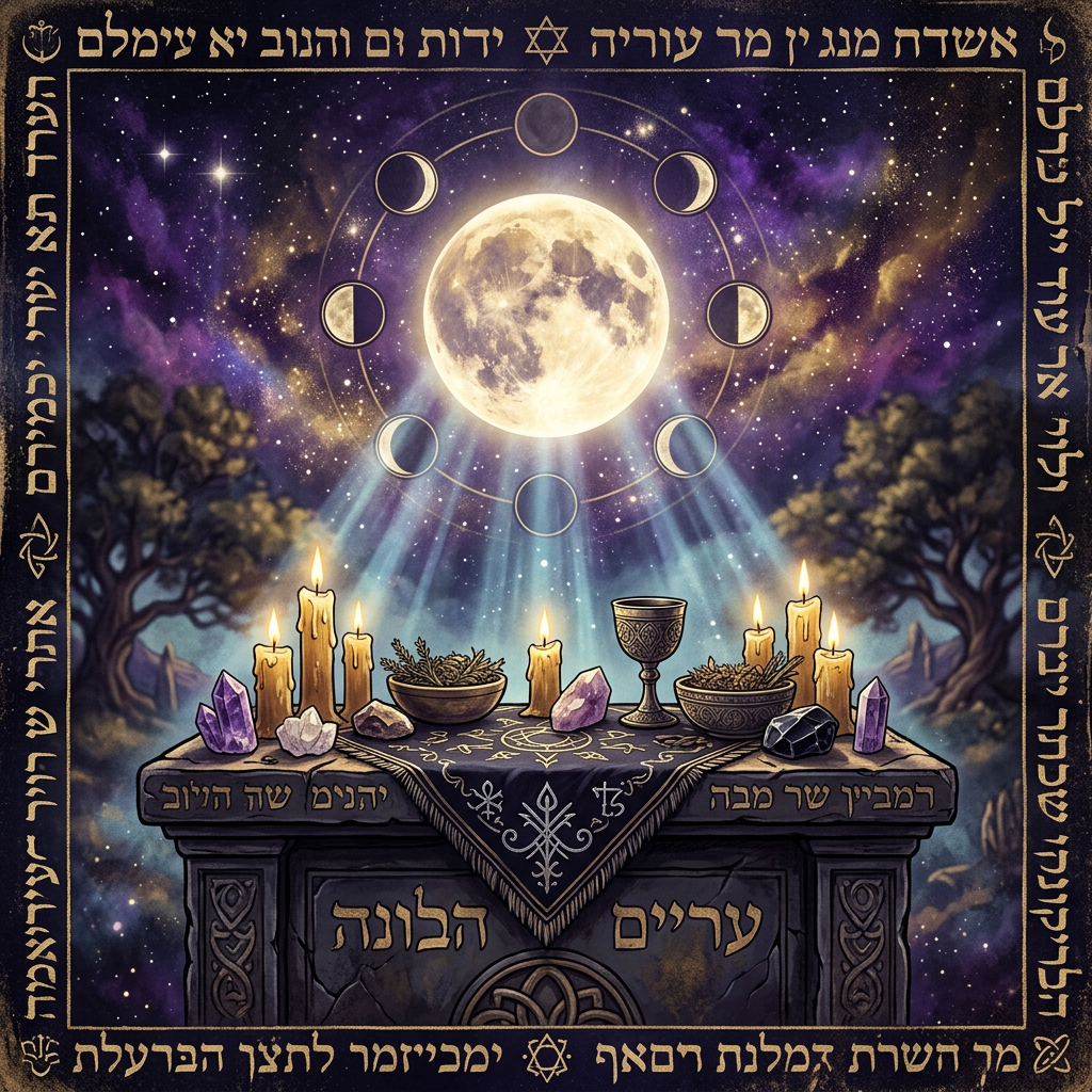 כוח המחזורים הירחיים במאגיה
