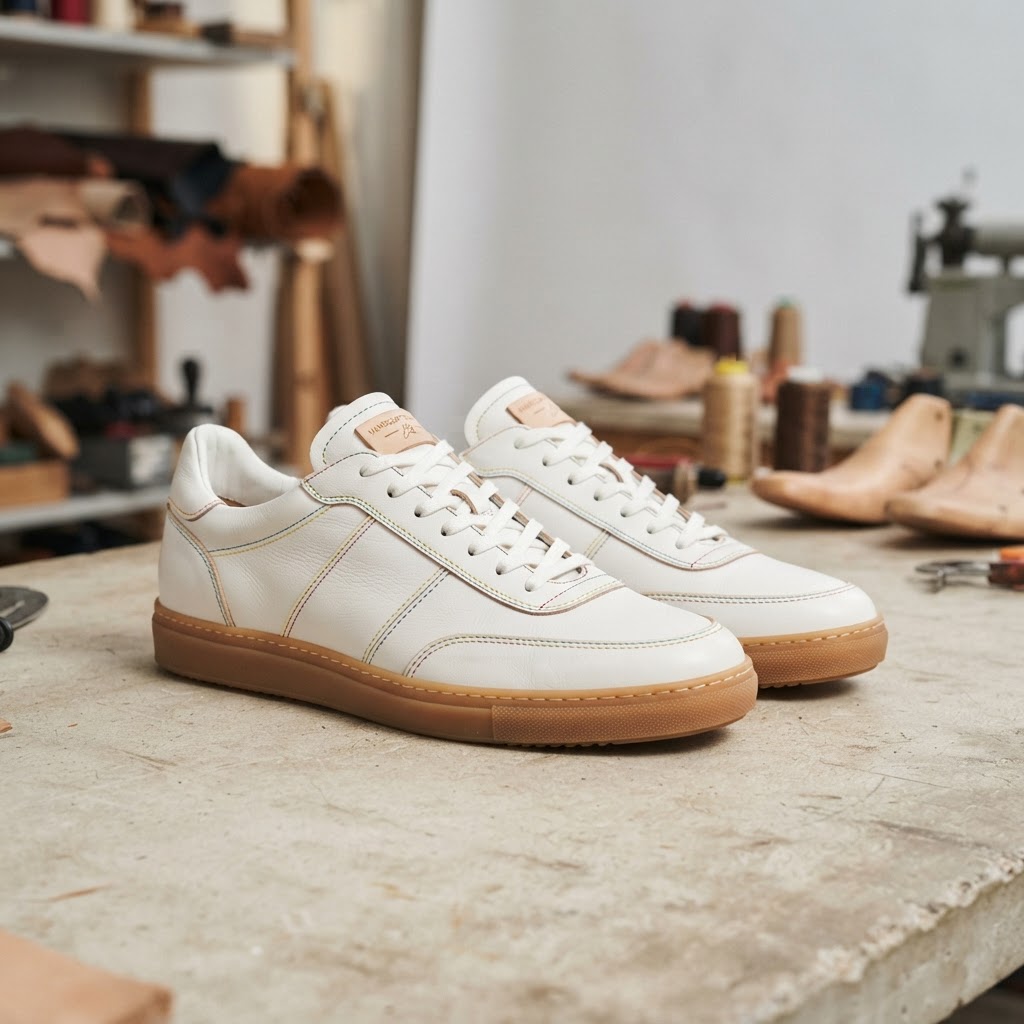 Zapatos deportivos de cuero hechos en Venezuela