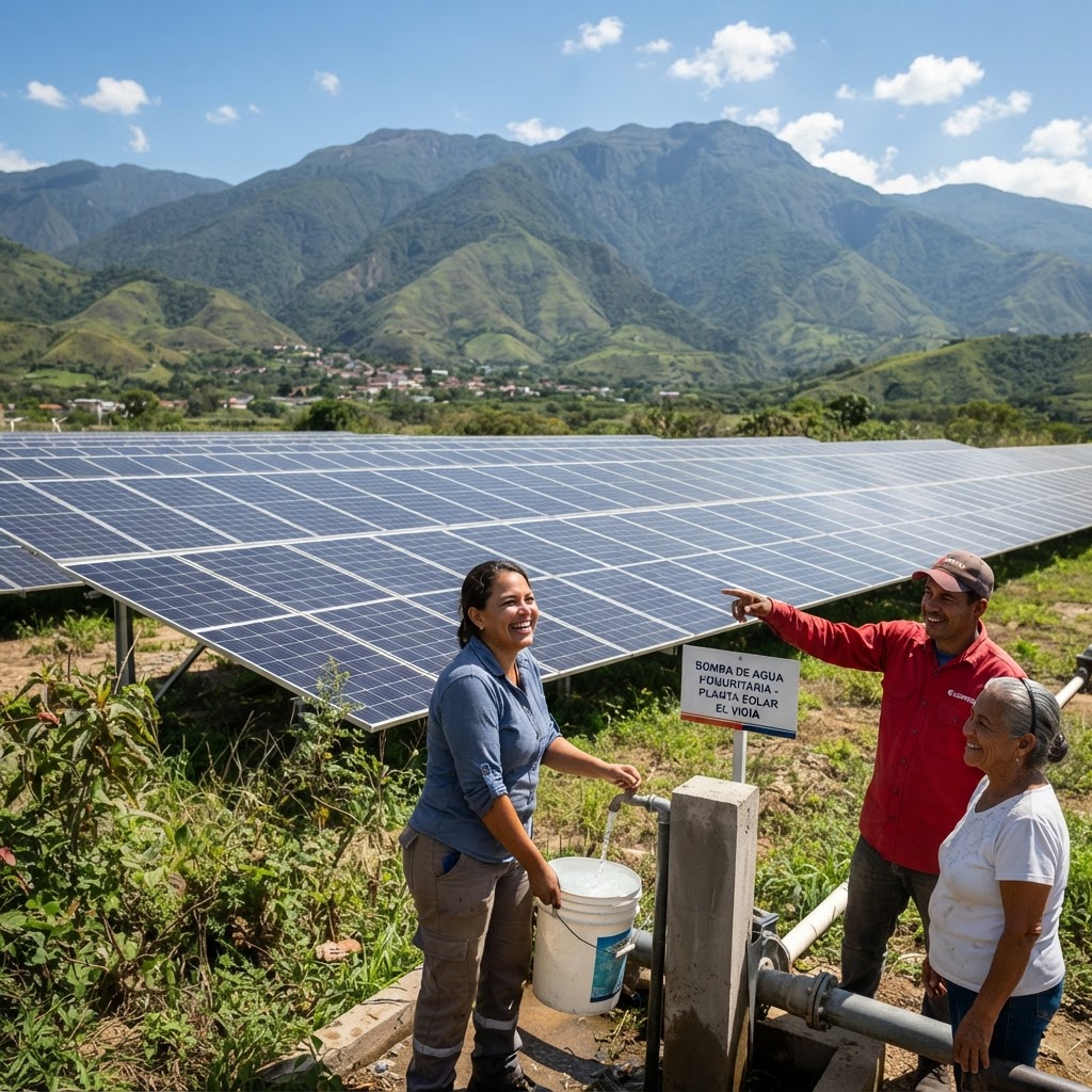 Venezuela Avanza con Planta Solar El Vigia de 52.8 MW para Abastecer 2,290 Familias en Merida