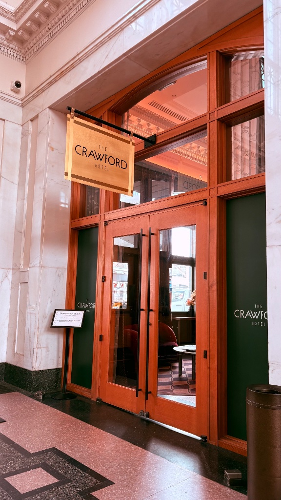 The Crawford Hotel entrance at Union Station