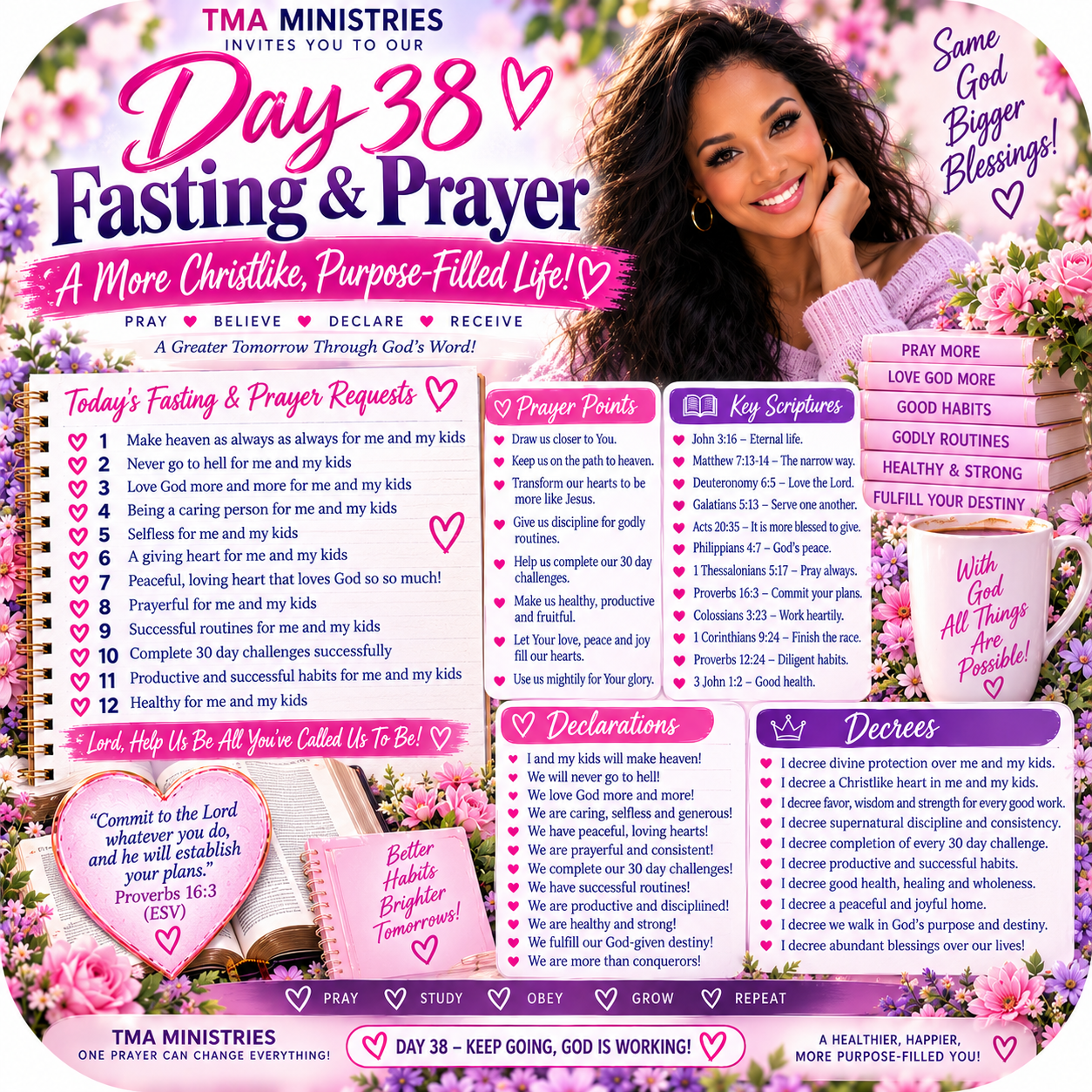 Day 38 Fasting & Prayer flyer