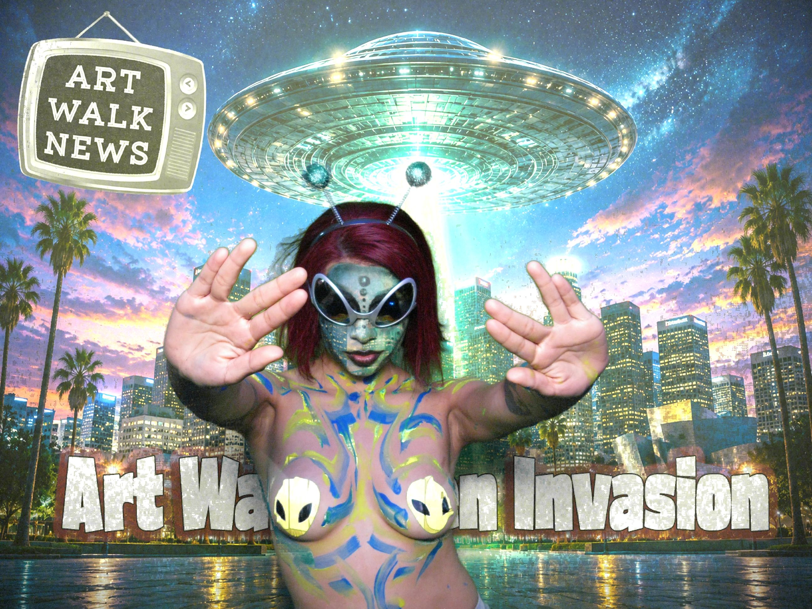 Art Walk on Invasion — Art Walk News Launch Event