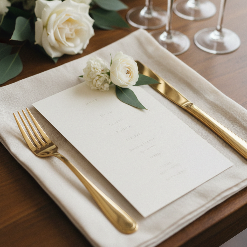 Menús en las bodas: Guía para elegir el banquete perfecto