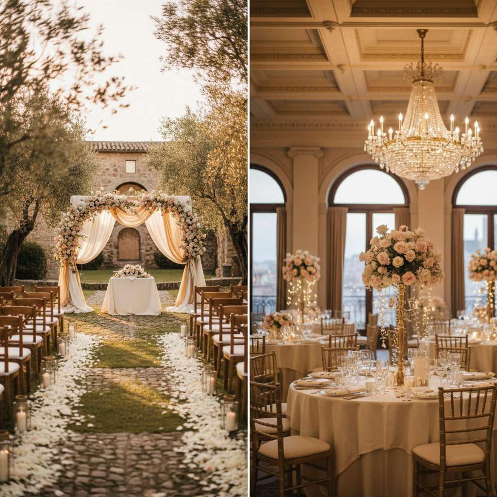 Bodas en fincas vs hoteles: Pros y contras para elegir en 2026