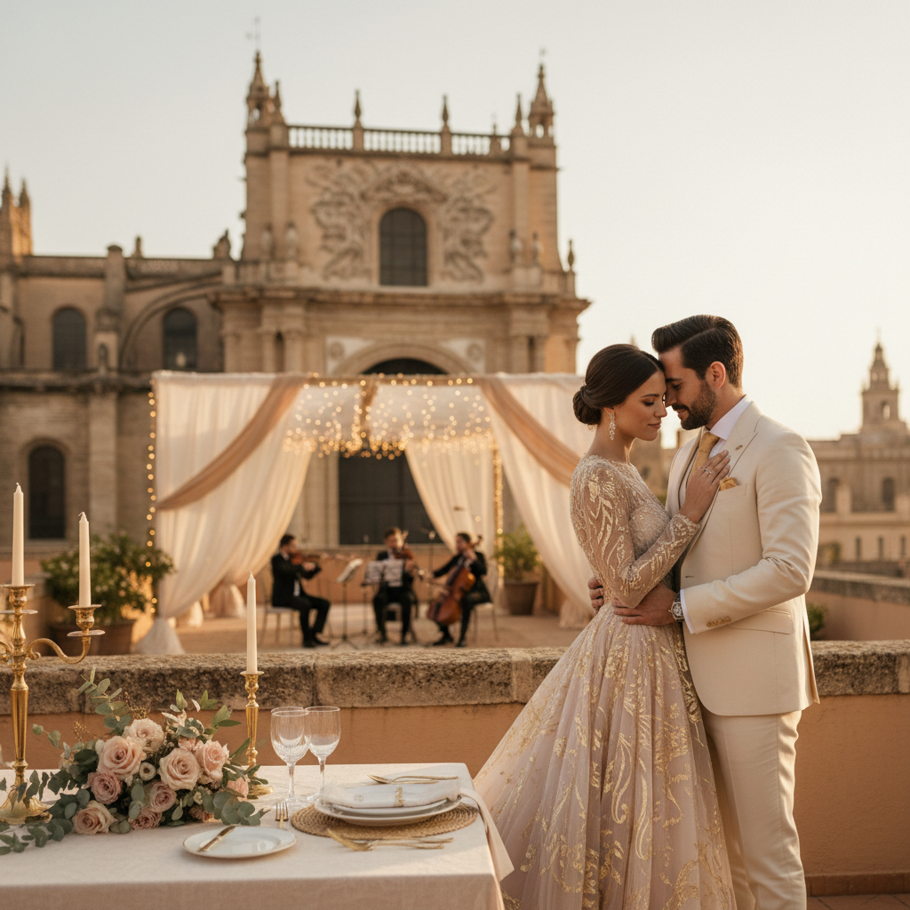 ¿Cuánto cuesta una boda en Sevilla todo incluido en 2026?