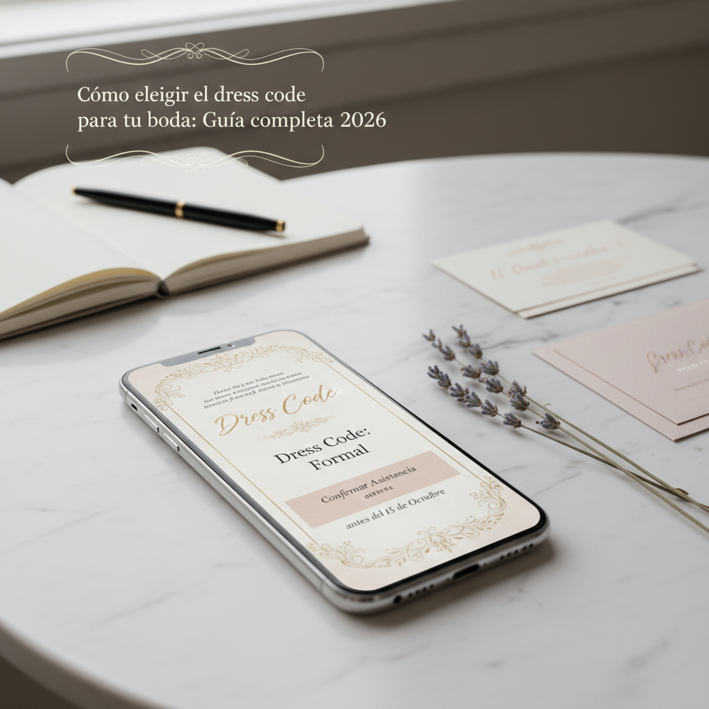 Cómo comunicar el protocolo en tus invitaciones digitales