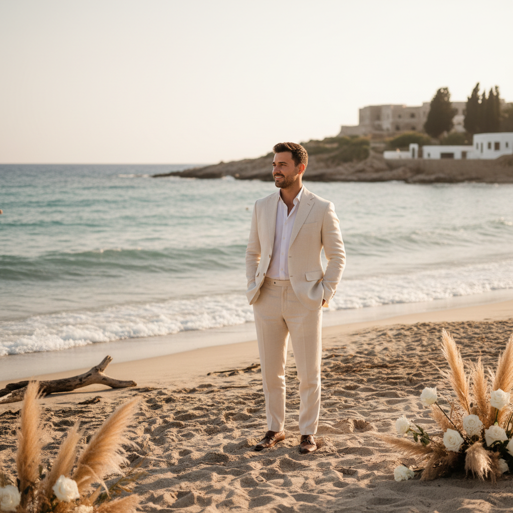 4. Estilo Boho y Lino: Para bodas relajadas
