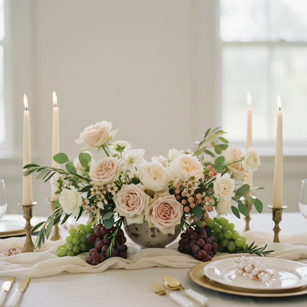 Centros de mesa para bodas: Ideas y tendencias 2026