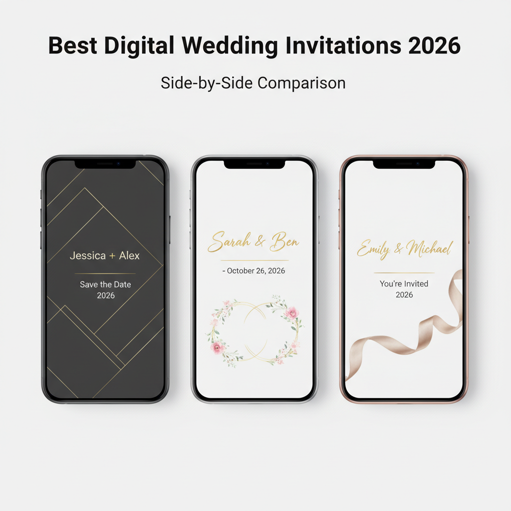 La mejor invitación digital de 2026 no es la más cara. Es la más completa.