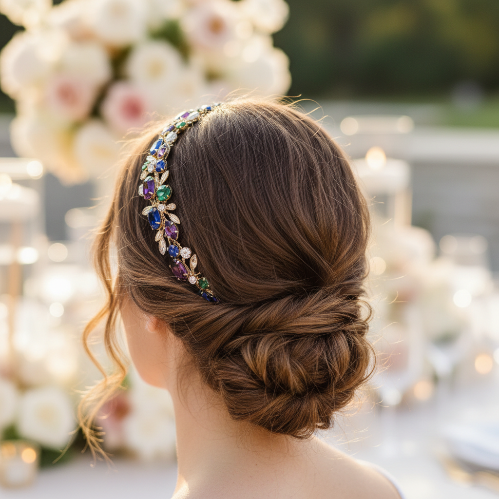 3. ¿Se llevan los tocados en las bodas 2026? Rompiendo la regla del sol