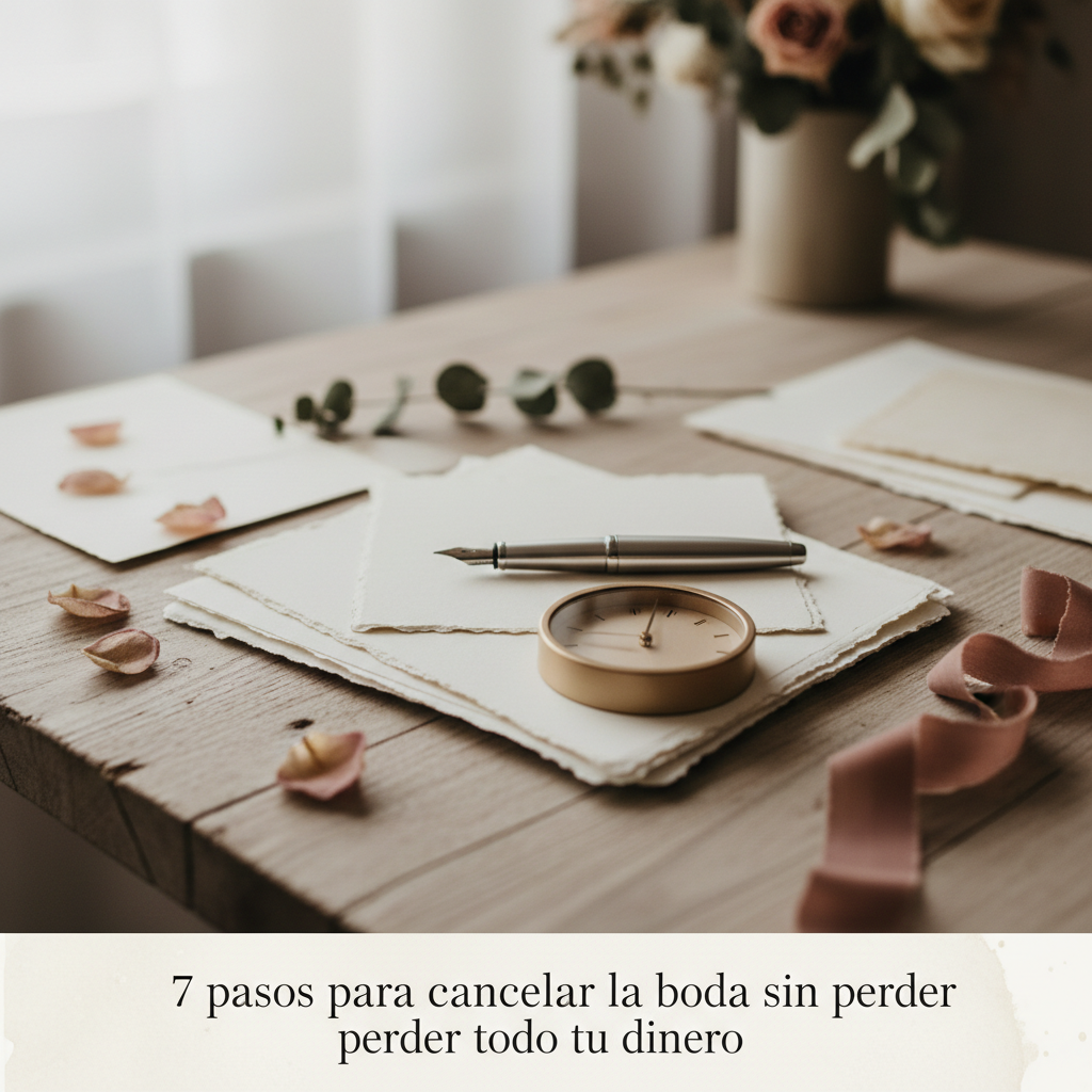 6. El papel del seguro de cancelación de boda