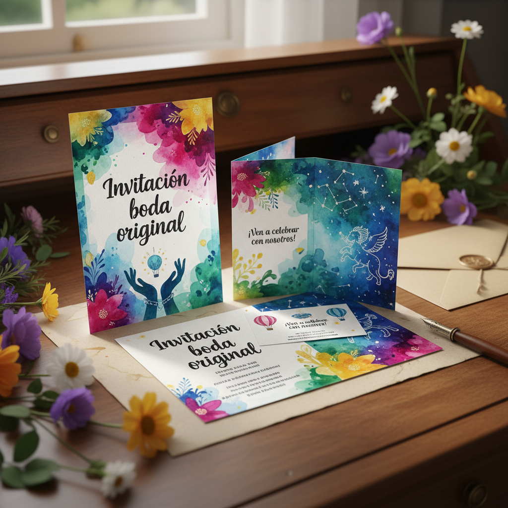 Sorprende a tus invitados con una invitación que no esperan