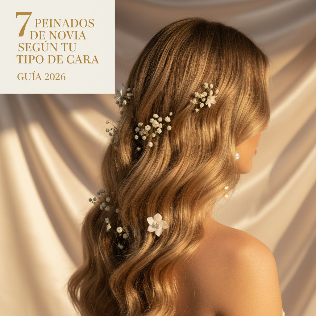 3. Rostro cuadrado: Ondas suaves y texturas románticas