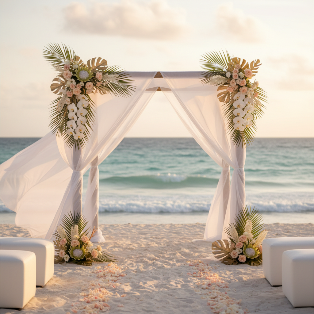 Bodas en la playa: Guía completa de organización y consejos