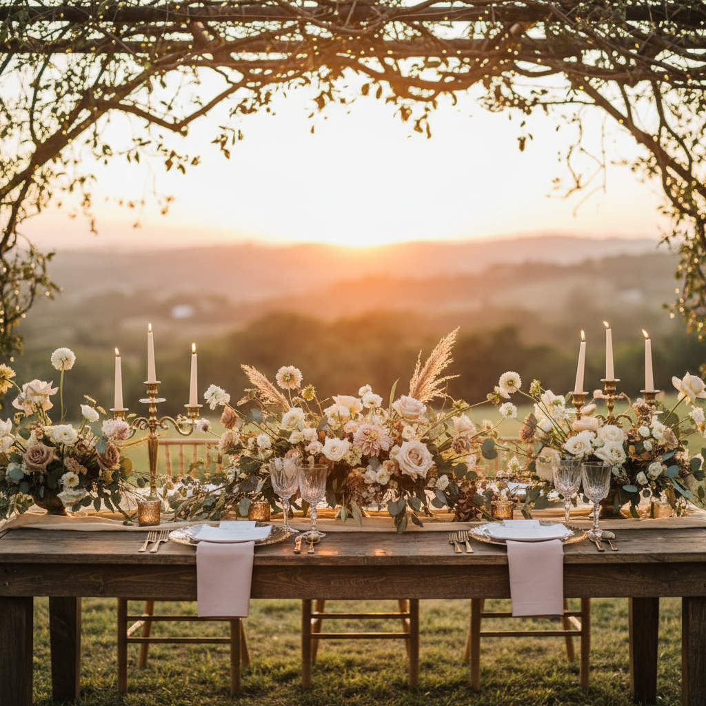 Primavera y Verano: El paraíso de las bodas al aire libre