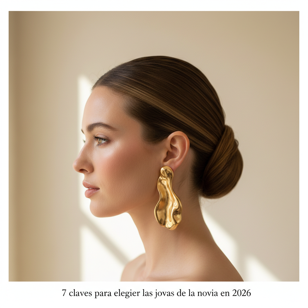 2. Pendientes XL o minimalistas: el dilema del peinado