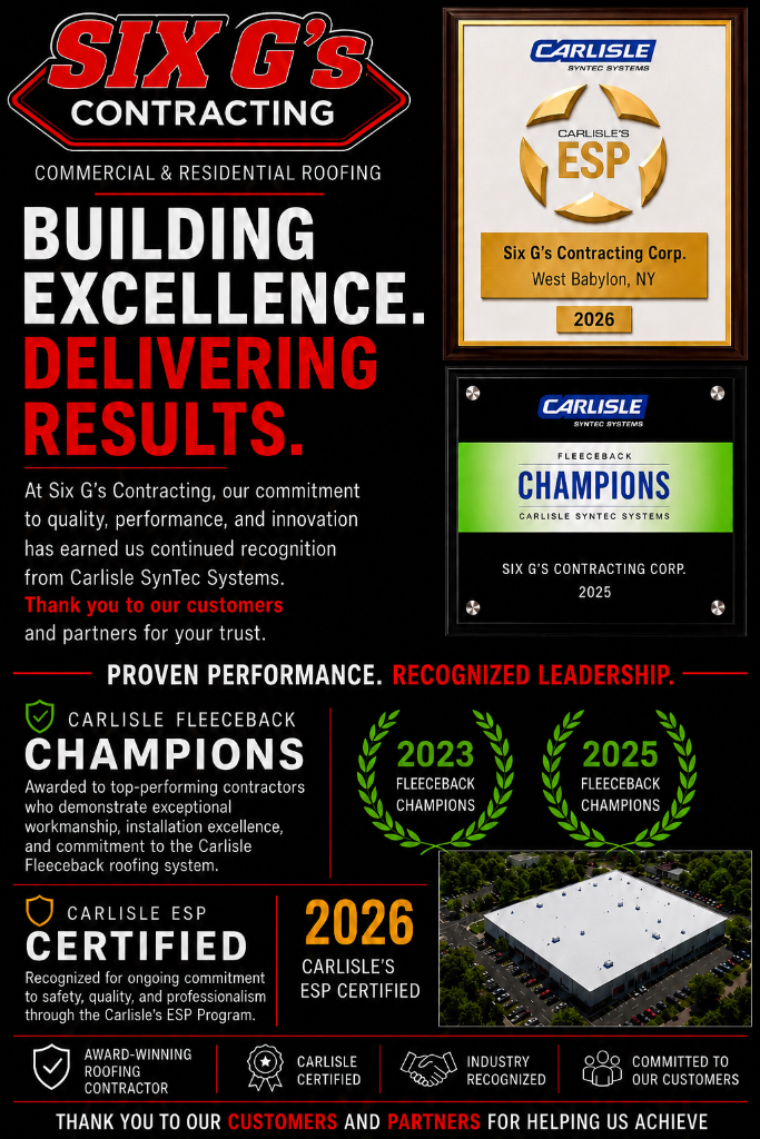 Six G's Contracting Carlisle Awards