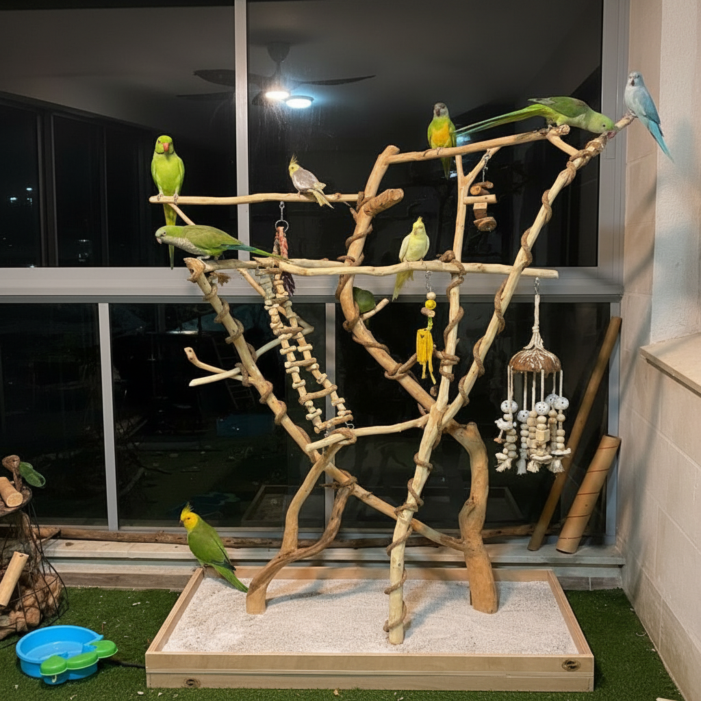 פרק 6: למדו איזה צעצועים יעסיקו בתוך ומחוץ לכלוב
