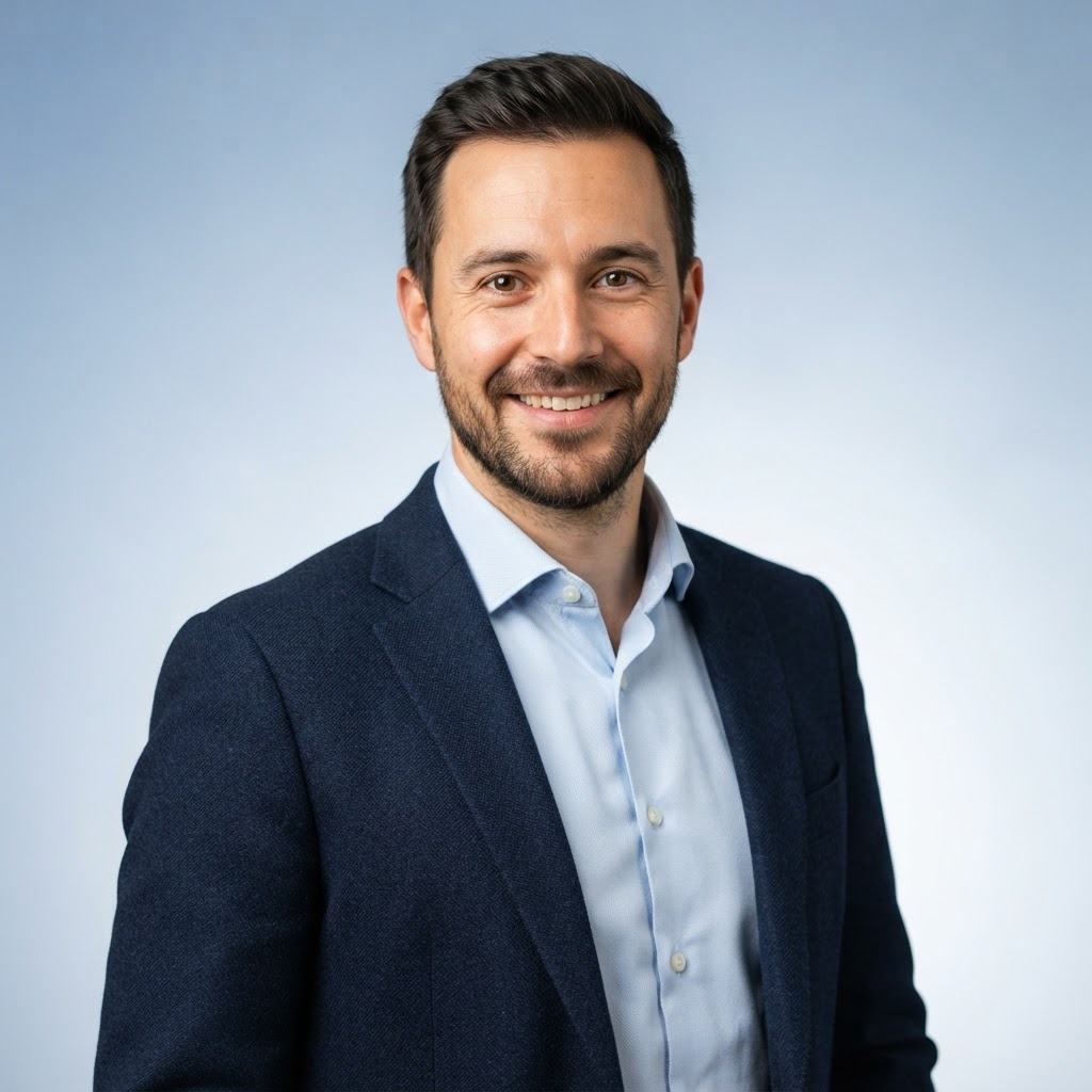 LinkedIn style AI headshot example