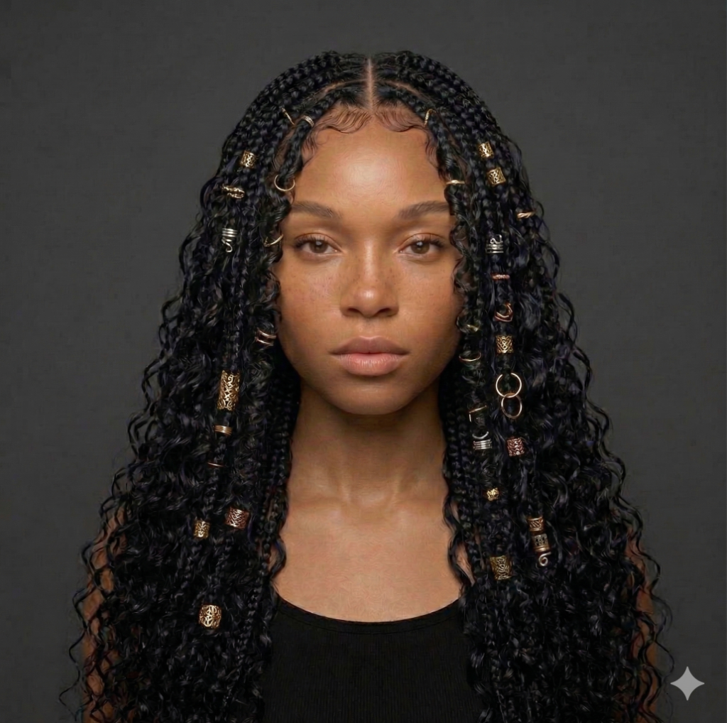 Adorned Boho Braids