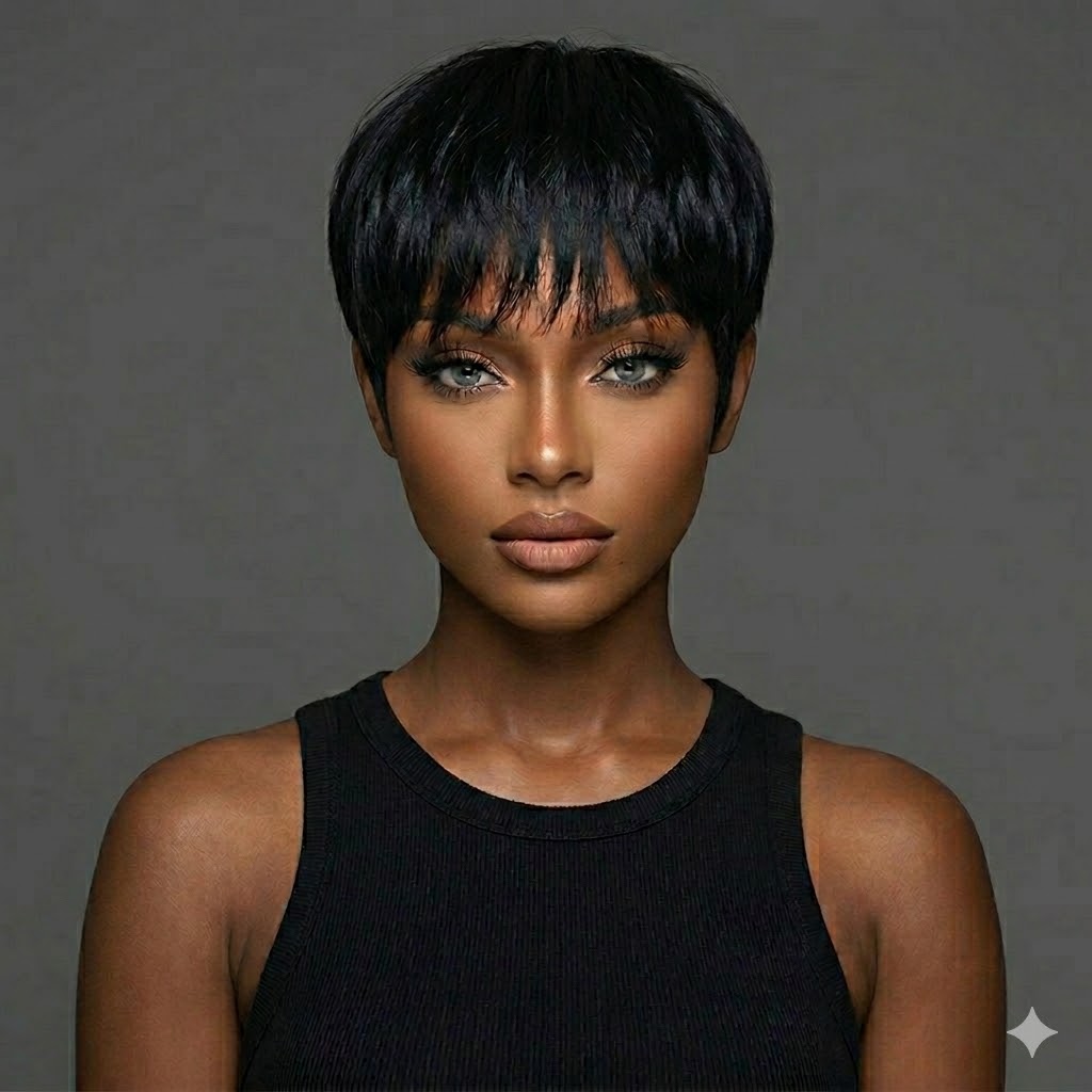 Short Cut with Bangs