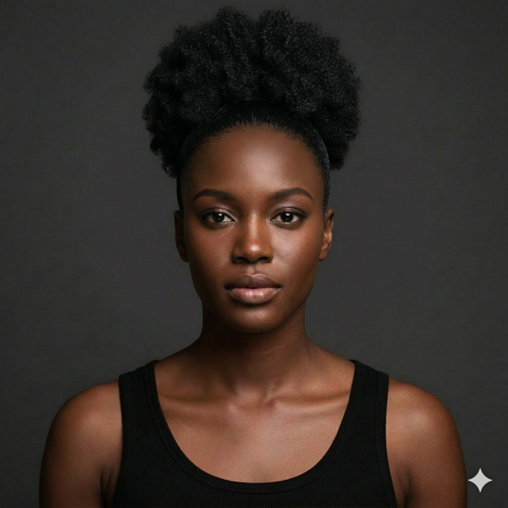 Kinky Afro Puff