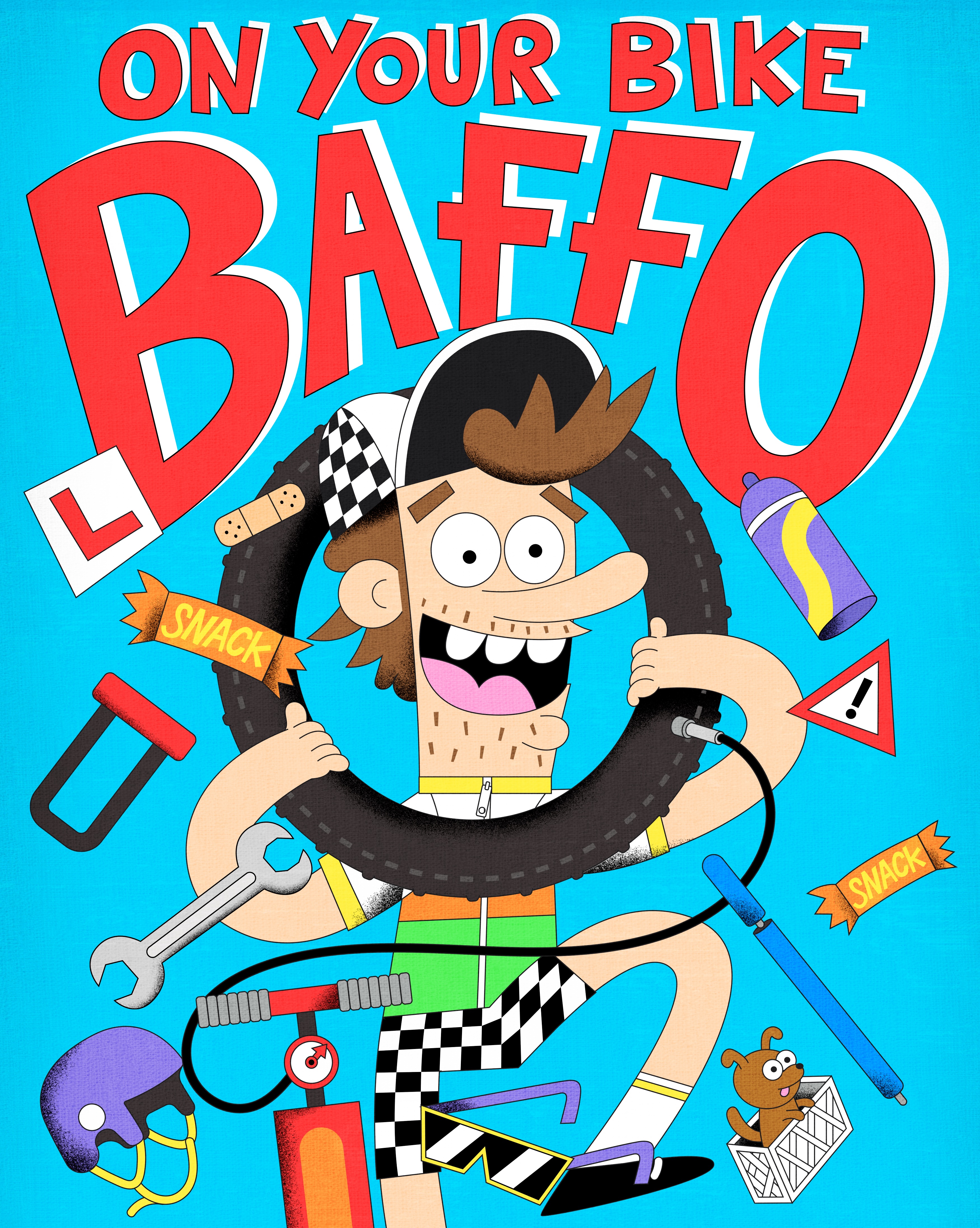 On Your Bike Baffo! – Jackson's Lane, Highgate
