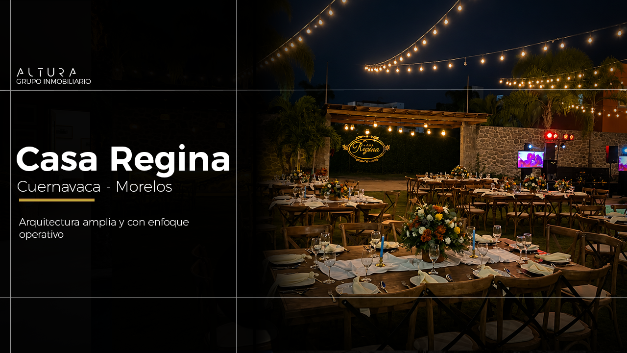 Casa Regina – Jardín de eventos