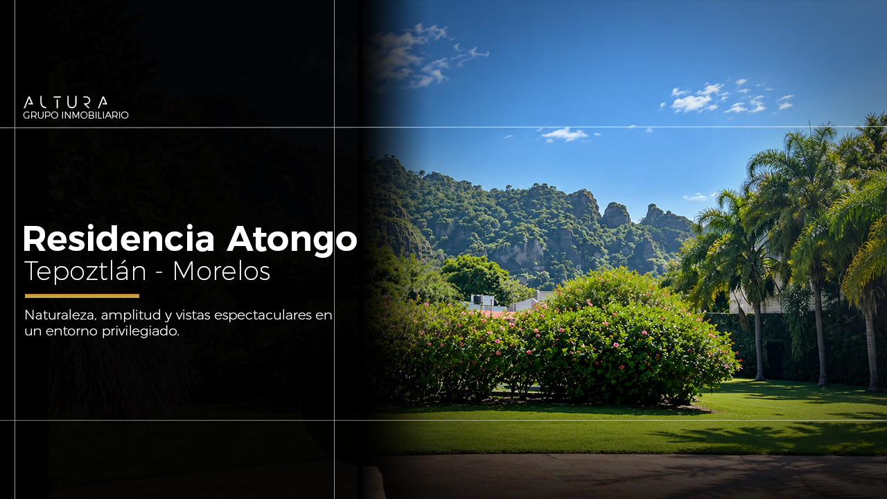 Residencia en Valle de Atongo — Tepoztlán, Morelos