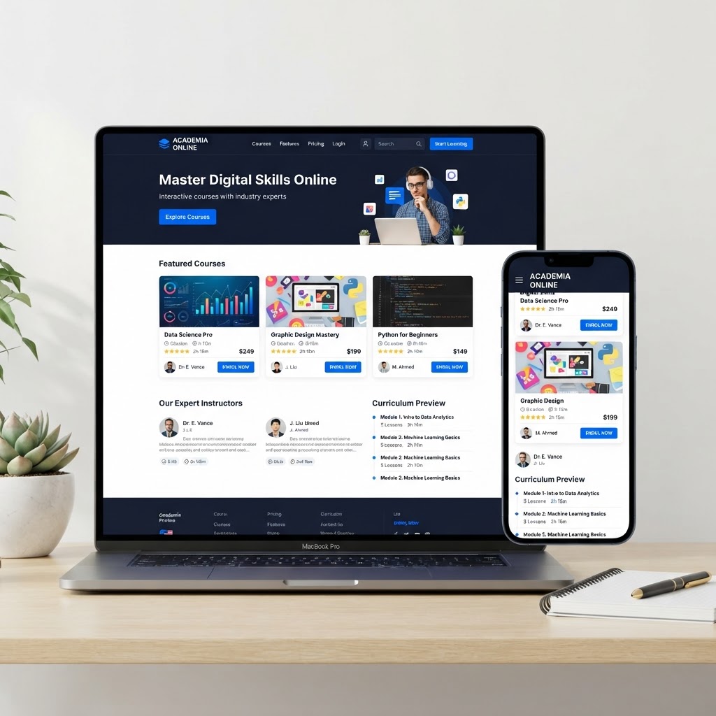 Educational & course websites