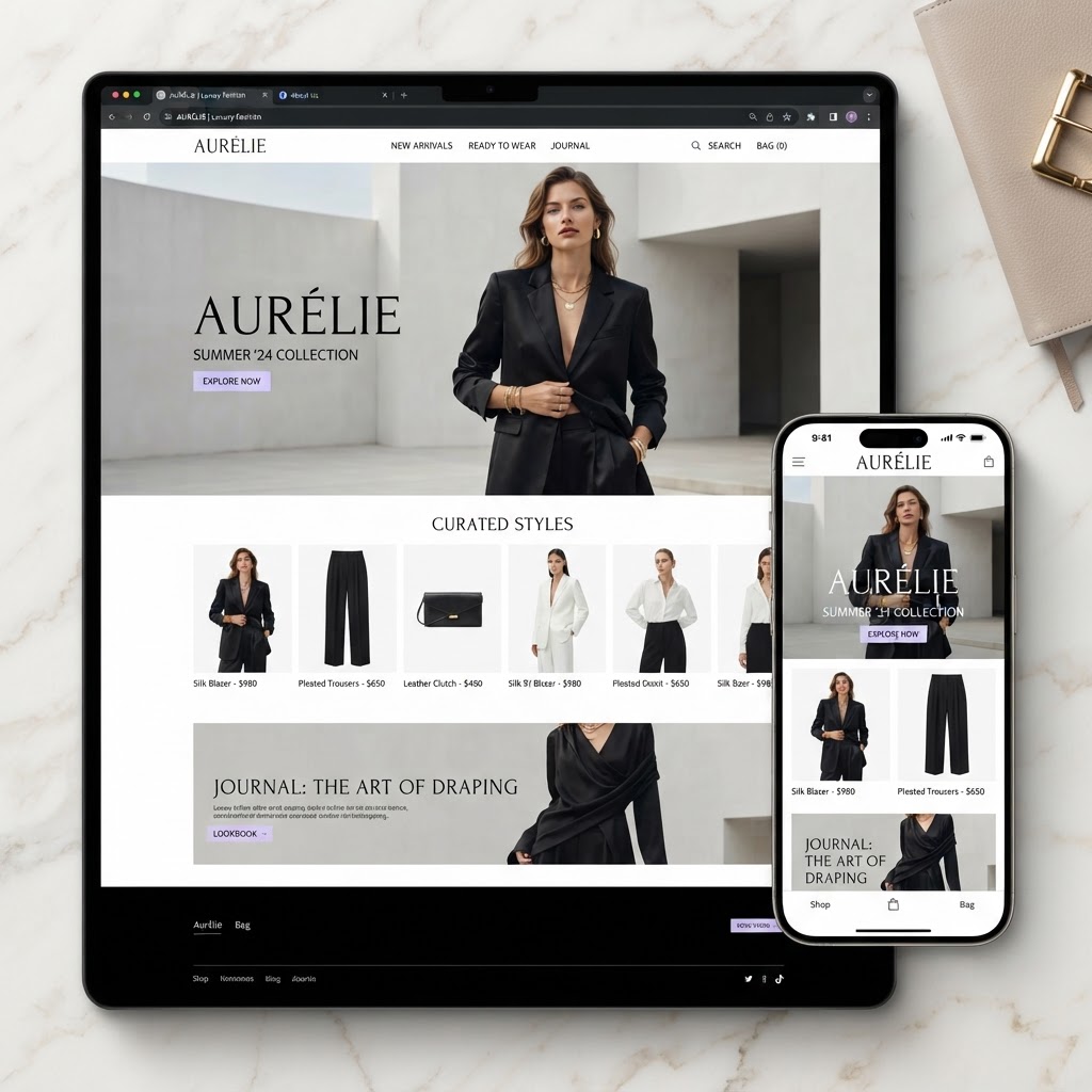 Fashion & clothing websites