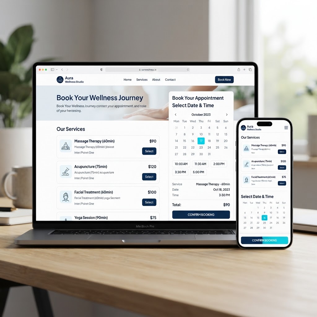 Booking & appointment websites