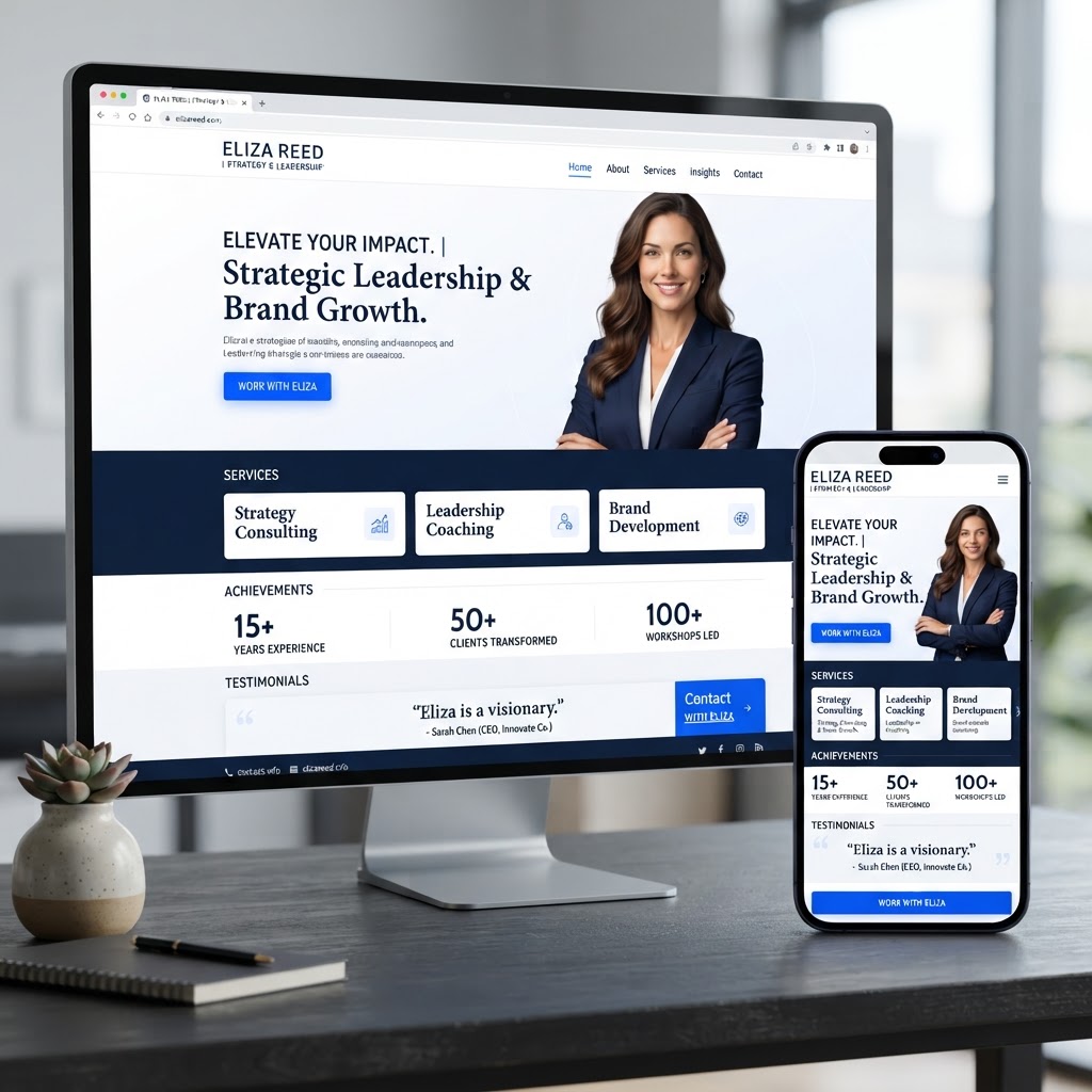 Personal brand websites